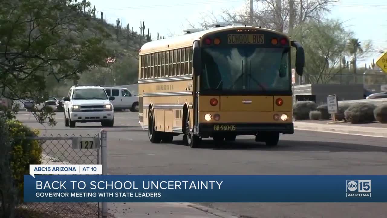 Back to school uncertainty continues in Arizona