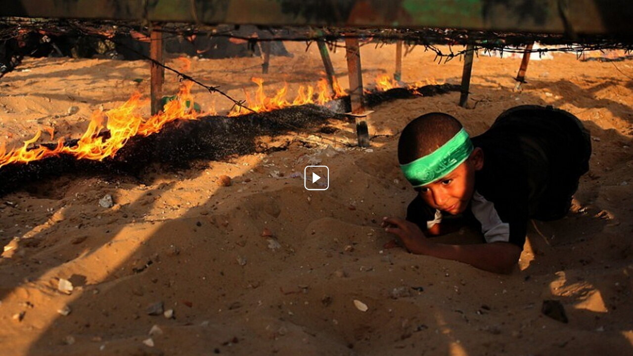 Gaza - Hamas youth summer camp