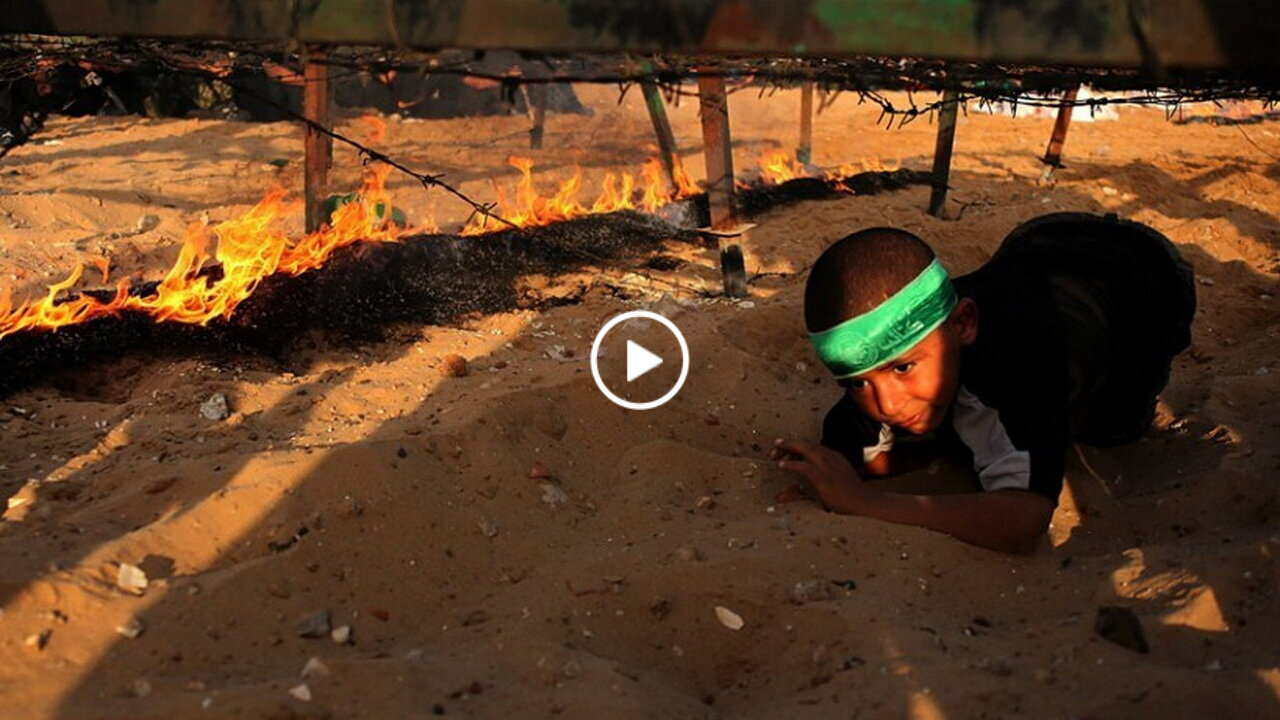 Gaza - Hamas youth summer camp