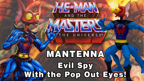 Mantenna - He-Man and the Masters of the Universe Cartoon Collection - Unboxing & Review