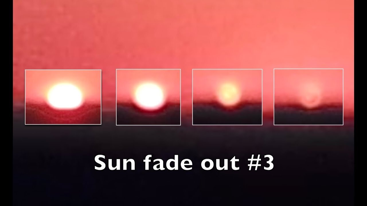Sun fade out #3 Live streamed July 8th 2018