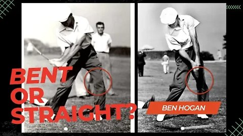 My Ben Hogan Pivot - Left Leg