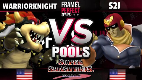 FPS3 Online - WarriorKnight (Bowser) vs. S2J (C. Falcon) - Melee Top 32 Qualifier