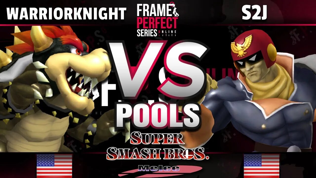FPS3 Online - WarriorKnight (Bowser) vs. S2J (C. Falcon) - Melee Top 32 Qualifier