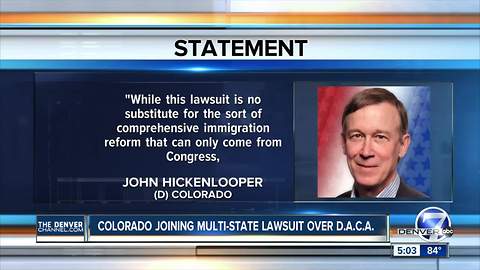 Colorado to join suit on rollback of immigrant protections