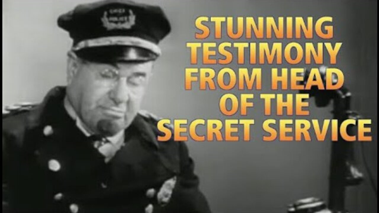 STUNNING Testimony From Head Of Secret Service