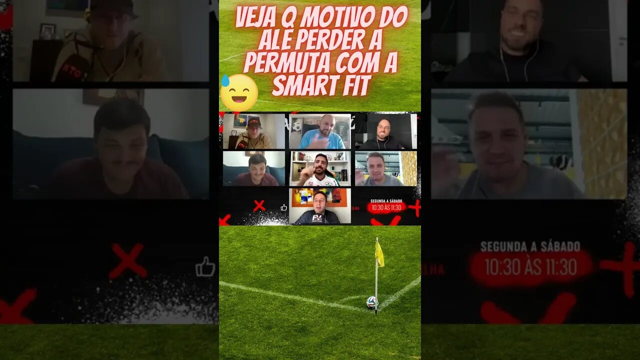 Alê perdeu a permuta com a Smart Fit #shortsvideo #shorts #short #shortsyoutube #resenhaesportiva
