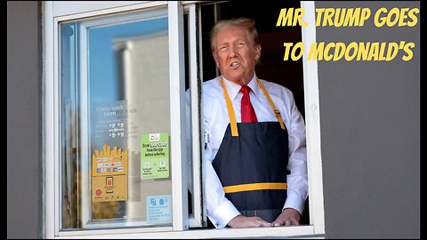 TRUMP Hits McDonald's Fry Frenzy Unleashed!