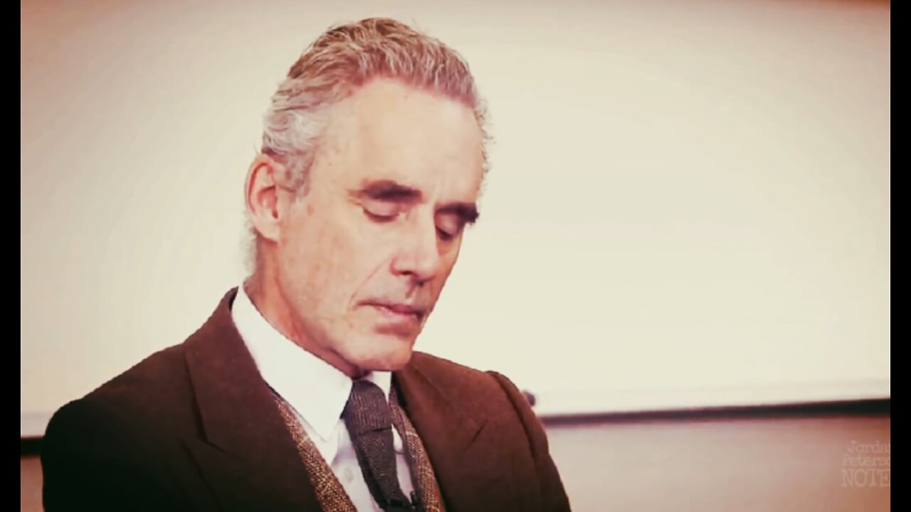 Dr. Jordan B. Peterson expresses his concern about influential people demoralising the youth