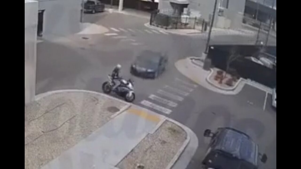 In Utah, A Man Intentionally Runs Down Another On A Motorcycle, Who Survived Mostly Unscathed..