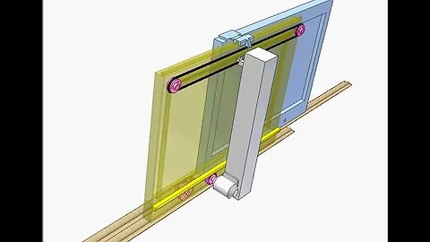 3106 Telescopic sliding gate