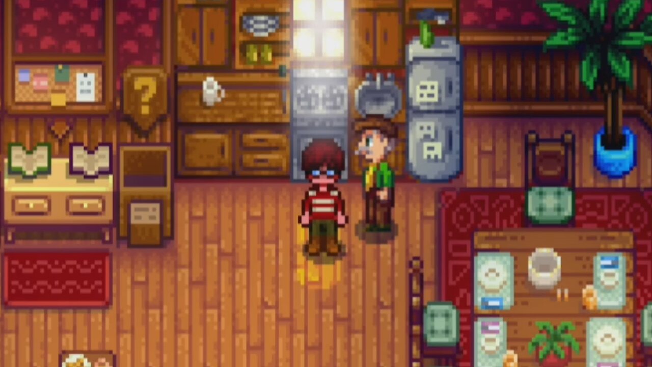 Stardew Valley - Mayor Lewis' Birthday Interactions