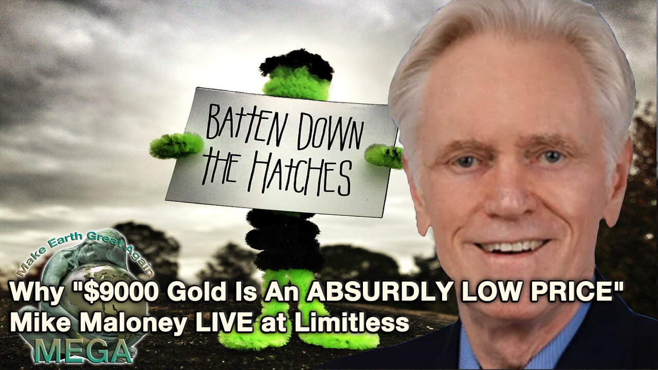 Why "$9000 Gold Is An ABSURDLY LOW PRICE" - Mike Maloney LIVE at Limitless