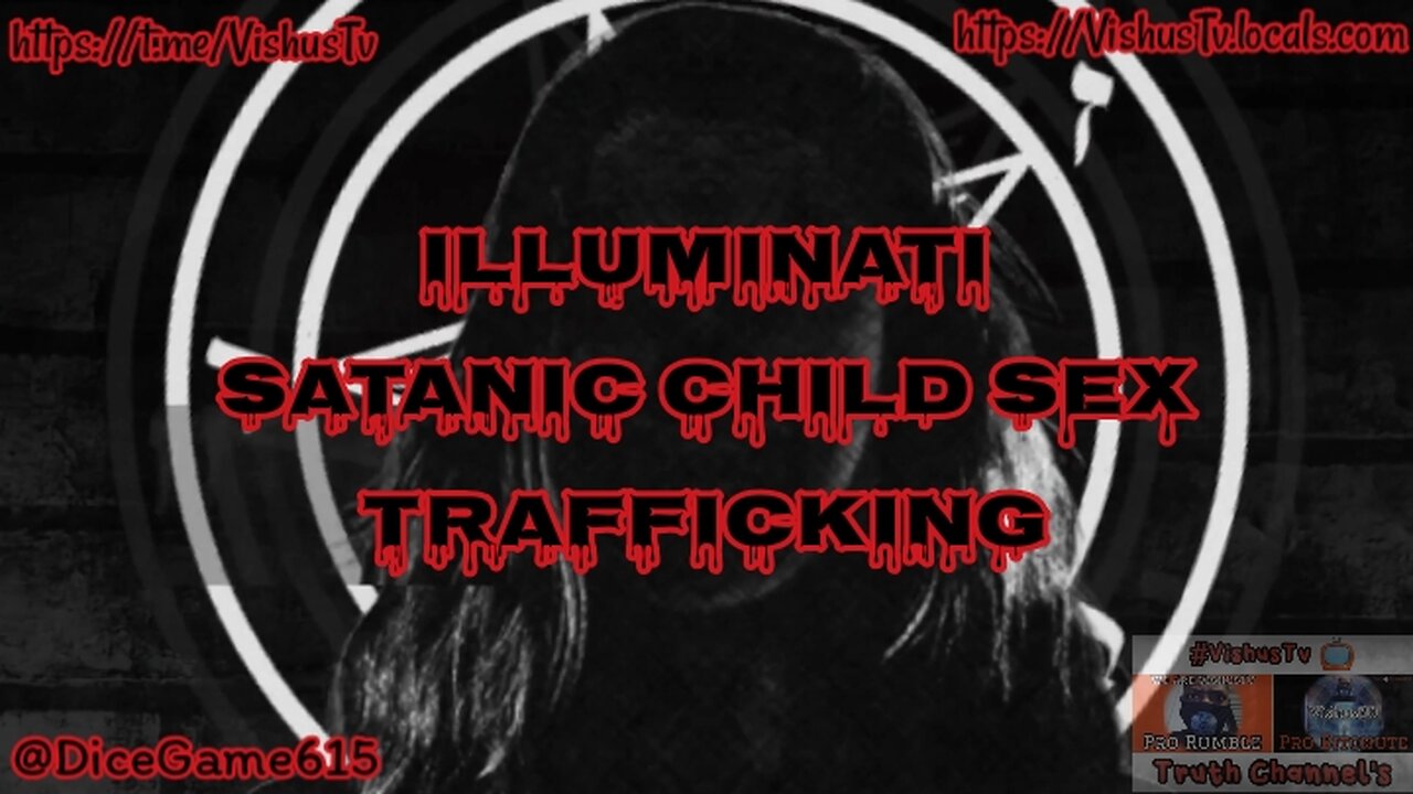"Flash📸Back" Illuminati Satanic Child Sex Trafficking... #VishusTv 📺