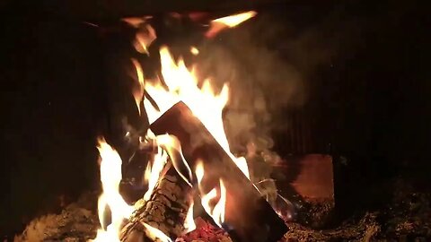 Relaxing Wood Fire Crackling Sounds - 1 Hour - Sleep, Study and Relax