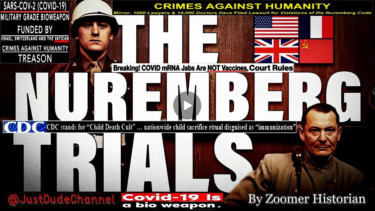 The Complete History Of The Nuremberg Trials | Zoomer Historian [Nuremberg 2.0 coming soon]