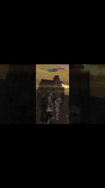 Star Wars Battlefront (2004) - Sand Skiff Vehicle Gameplay