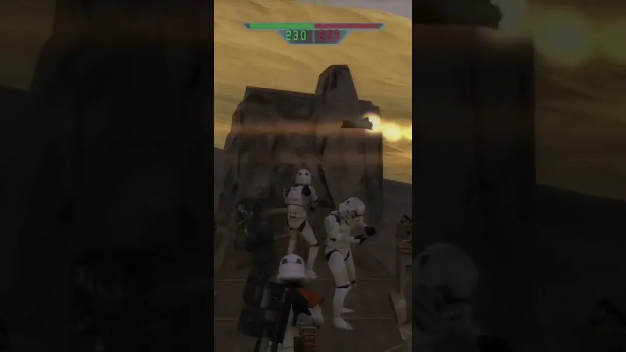 Star Wars Battlefront (2004) - Sand Skiff Vehicle Gameplay