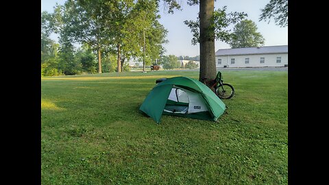 Camped 🏕️ overnight 🌙 in St. Mary's Ohio