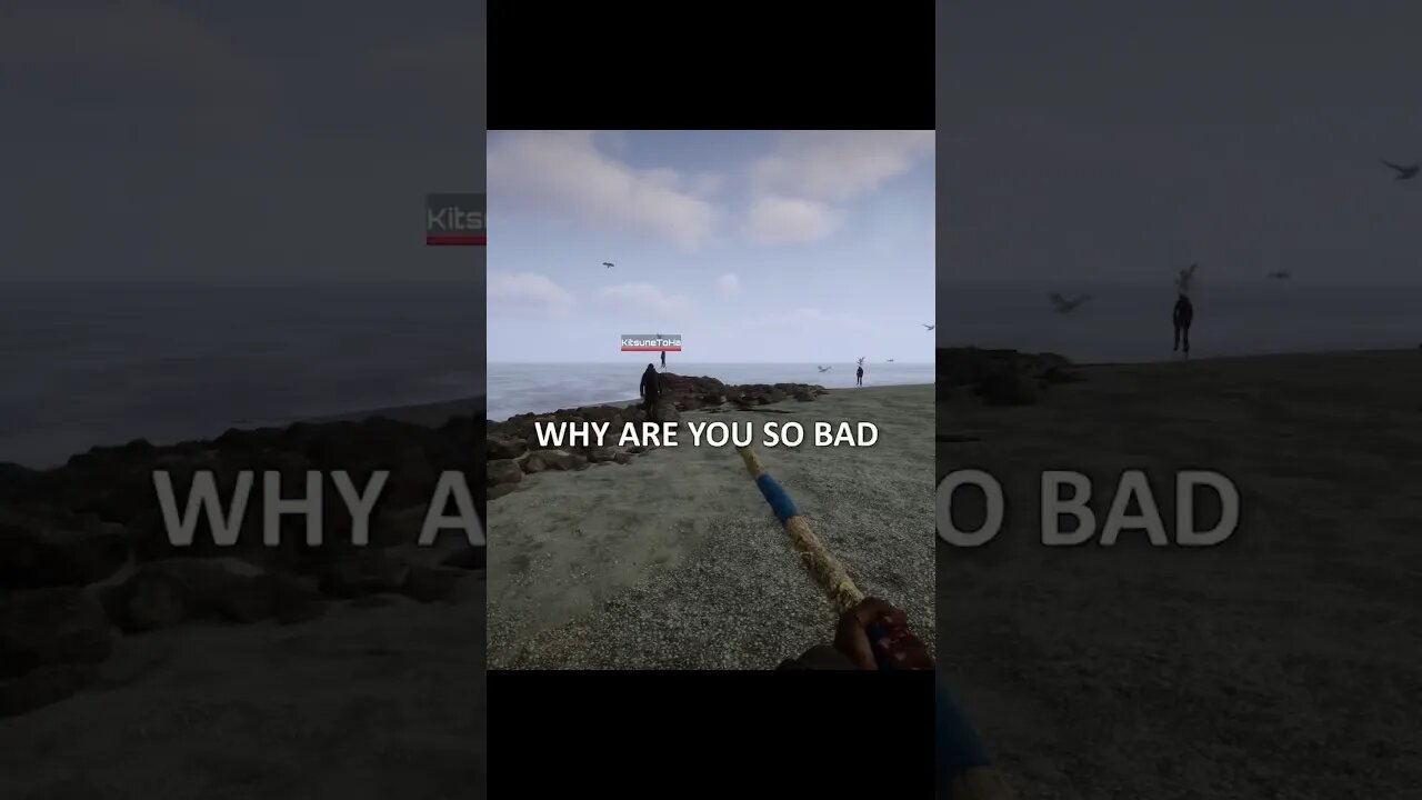 She’ll never survive on the island #sonsoftheforest #seagull #hunting #survivalgame #funnygaming
