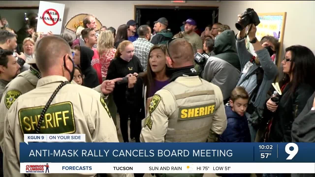 Parents rally for Vail School District to drop mask mandate at schools