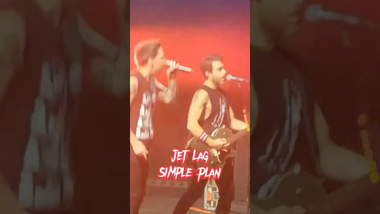 Jet Lag - Simple Plan (Halifax 2022) #music #livemusic #live #liveshow #simpleplan #jetlag #concert