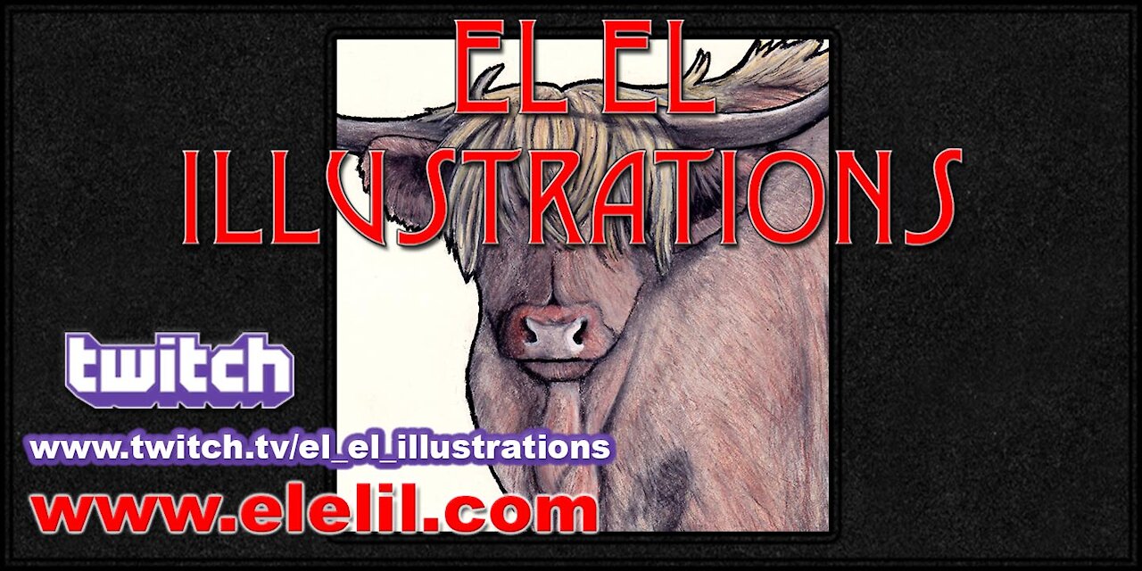 Drawing another Ox in Pastel