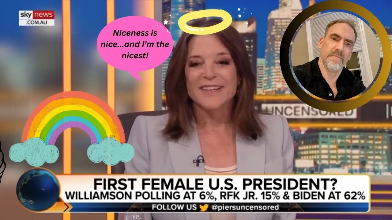 Does Marianne Williamson believe being nice is more important than being honest?