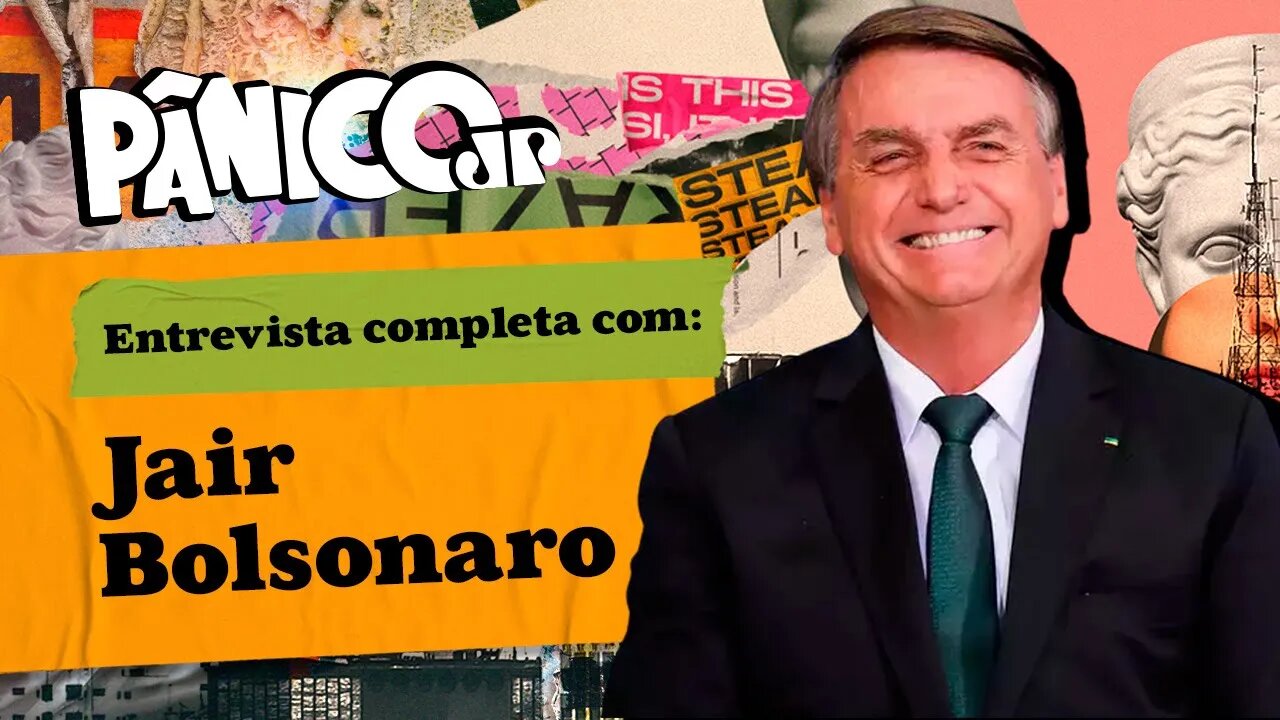 JAIR BOLSONARO É ENTREVISTADO PELO PÂNICO; ASSISTA NA ÍNTEGRA