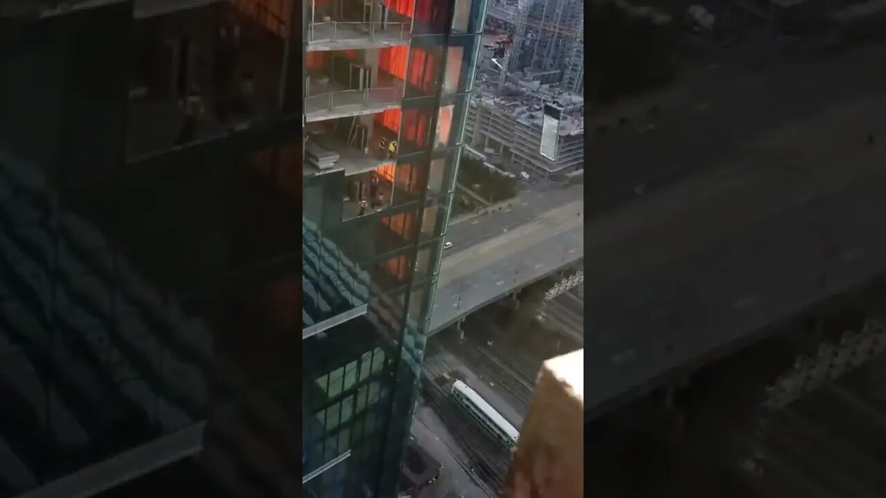 High Winds Cause Crash on Construction Site