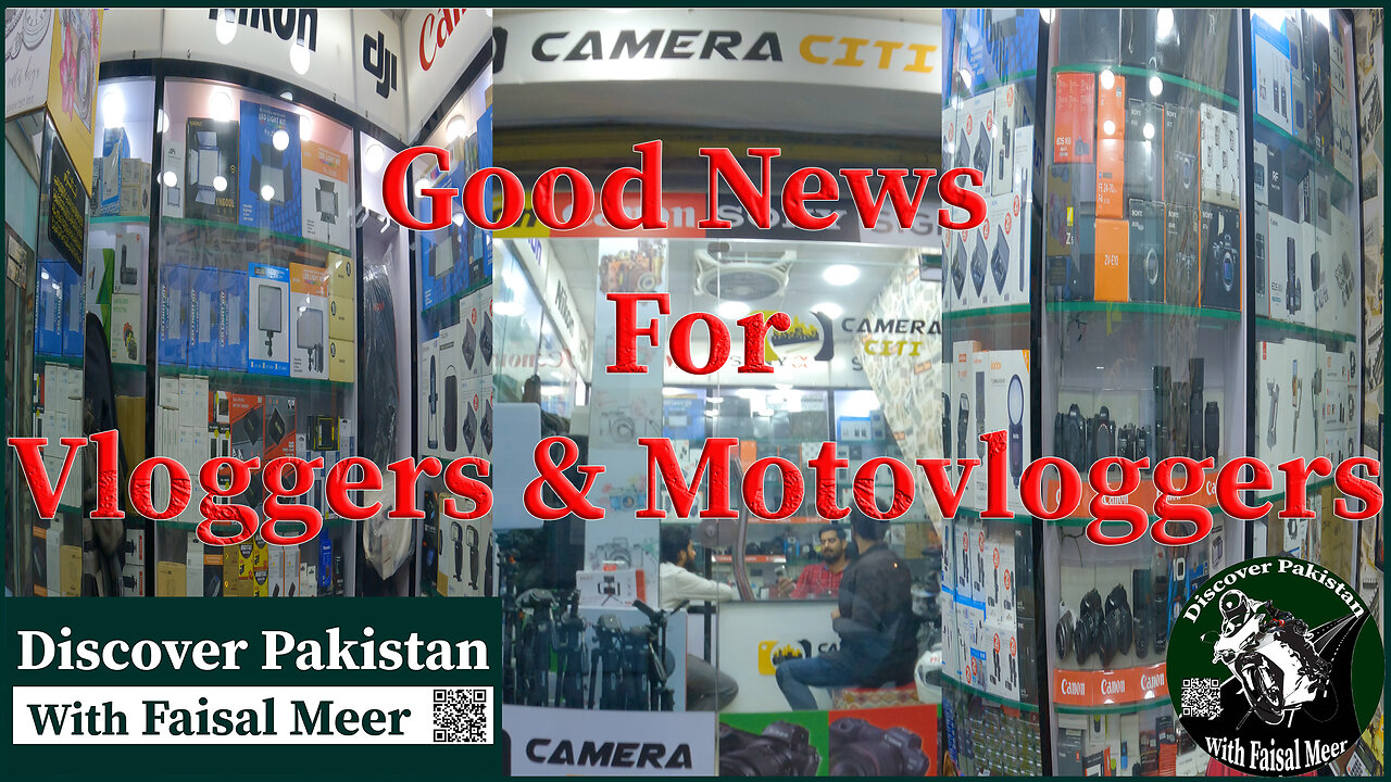 A Big Good News For Vlogger , Motovloggers & Media Persons #gopro #dji #dslrcameras #dslr #solorider