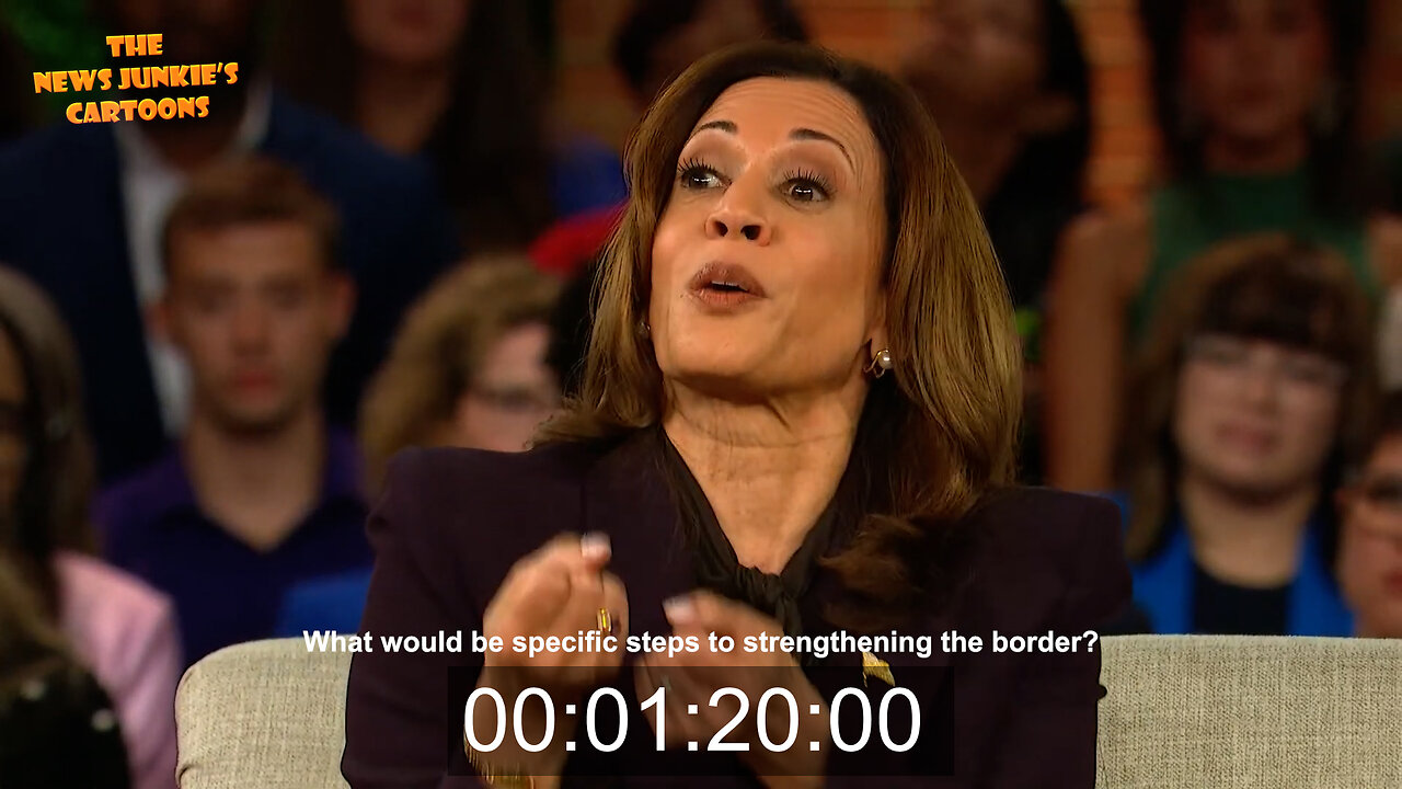 Q: What would be your specific steps to strengthening the border? Kamala: Let's cook some giant word salad!