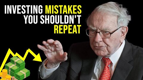 Warren Buffett's Investing Mistakes That You Shouldn't Repeat - THINGS HE STILL REGRETS!