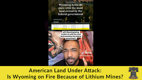 American Land Under Attack: Is Wyoming on Fire Because of Lithium Mines?