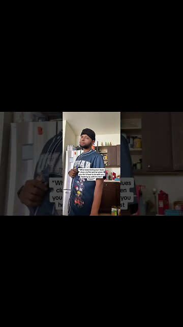 What does losing your blues clues stuff animal have to do with this.. TikTok funny jokes comedy