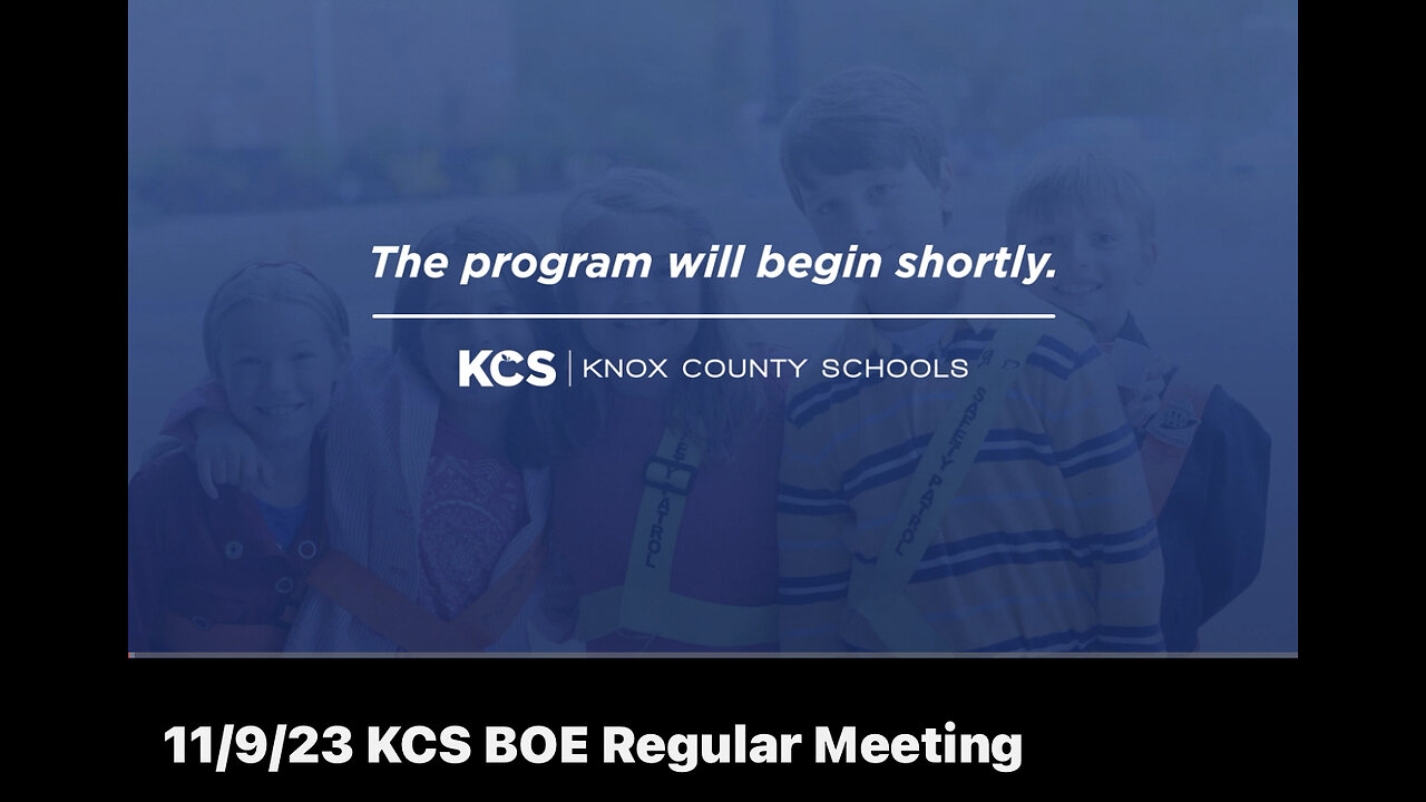Story Time at the Knox County School Board Meeting