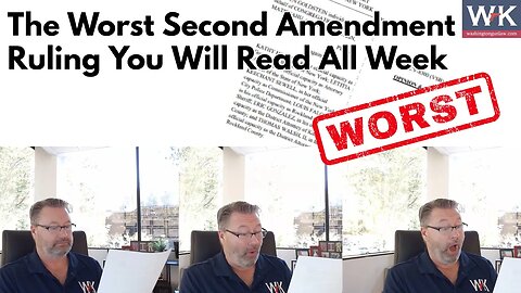 The Worst Second Amendment Ruling You Will Read All Week