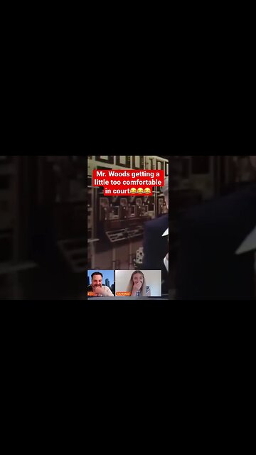 Some people are a little too relaxed😂 #court #peoplescourt #funny #judge #zoom #shorts