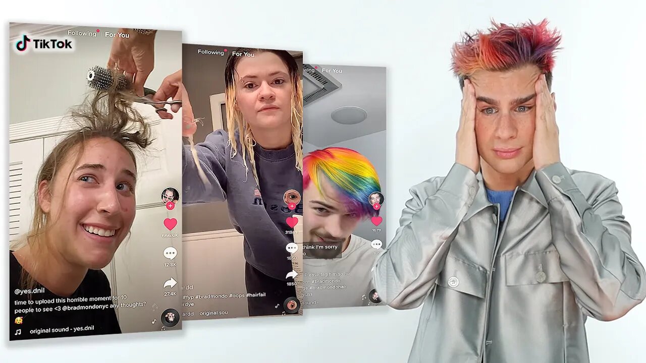 Hairdresser Reacts To TikToks