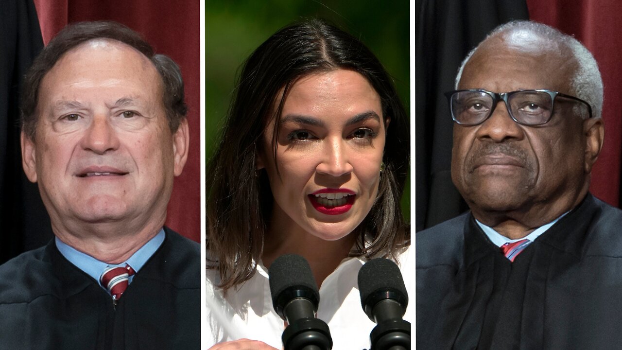 AOC AND SQUAD MOVE AGAINST SUPREME COURT JUSTICES ALITO & THOMAS