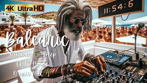Balearic Summer 🌴 Deep Chill House Music Mix 🌴