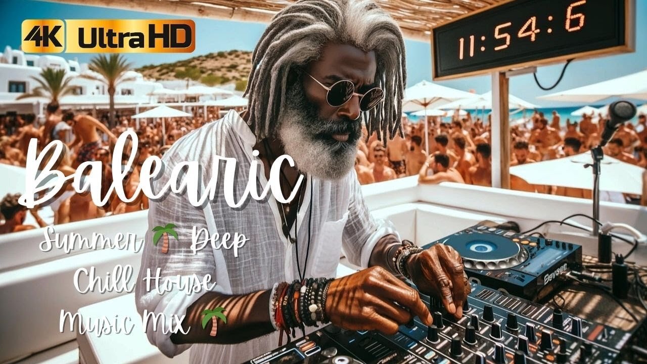 Balearic Summer 🌴 Deep Chill House Music Mix 🌴