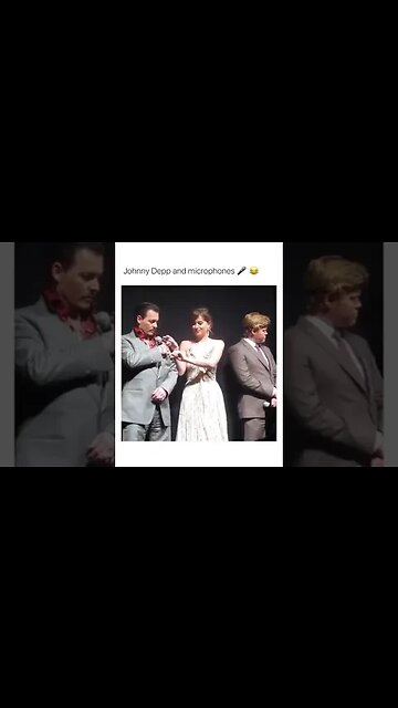 Johnny Depp and Microphones