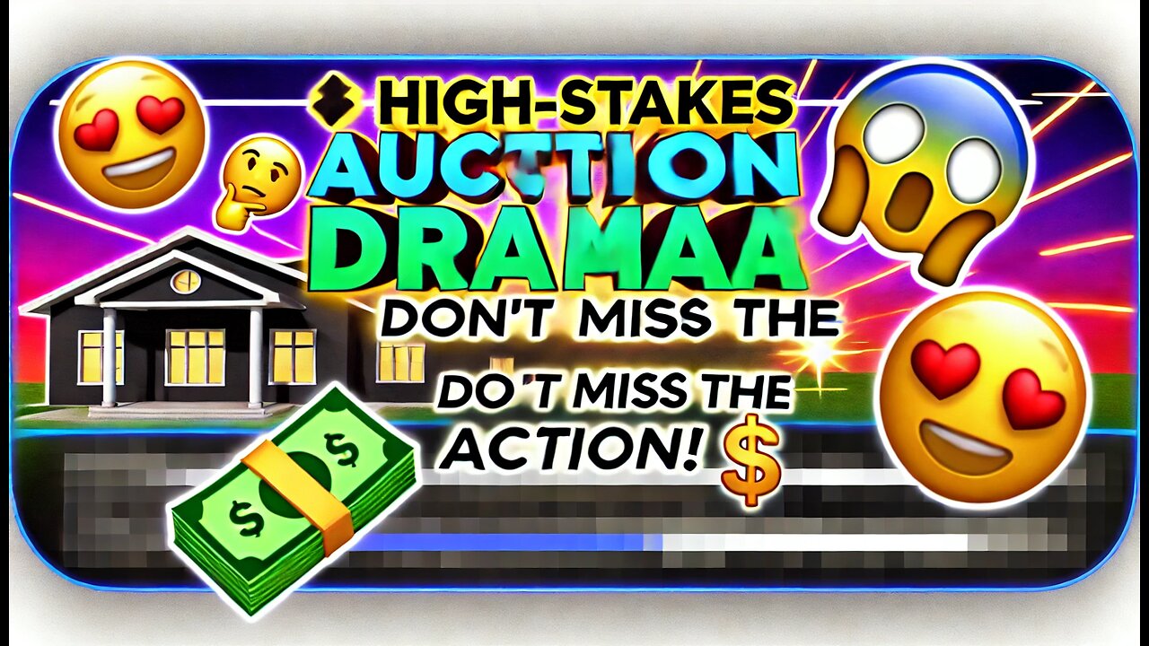 💰 High-Stakes Auction Drama: Don't Miss the Action! 🏡