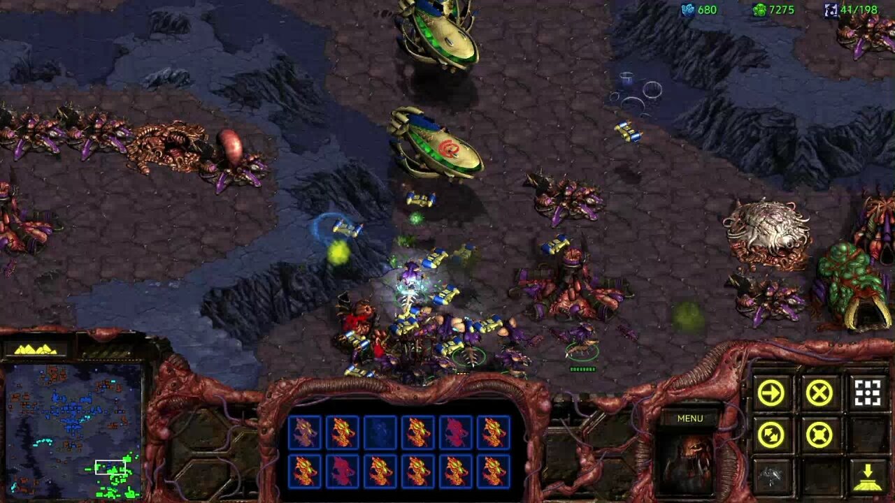 StarCraft Brood War, Campaign failure [3] (no commentary)