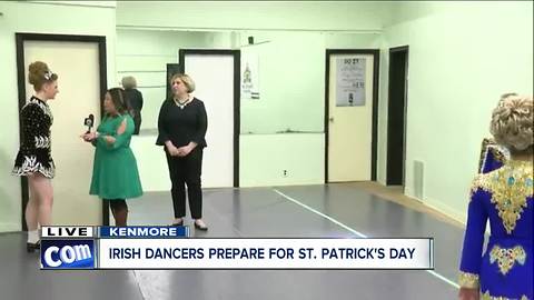 Buffalo Irish dancers competing in Scotland