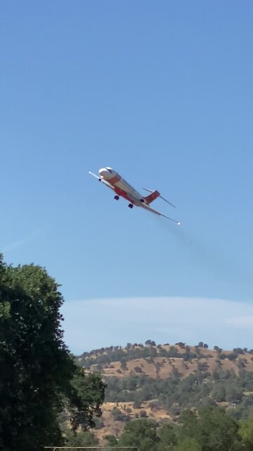 Fire pilot makes epic drop at an extremely low level