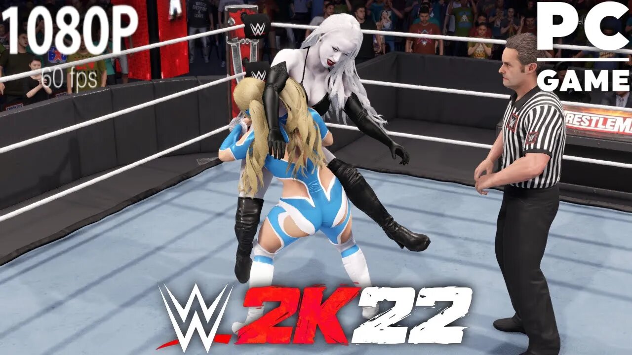 WWE 2K22 | RAINBOW MIKA V LADY DEATH! | Requested Bearhug Iron Woman Match [60 FPS PC]