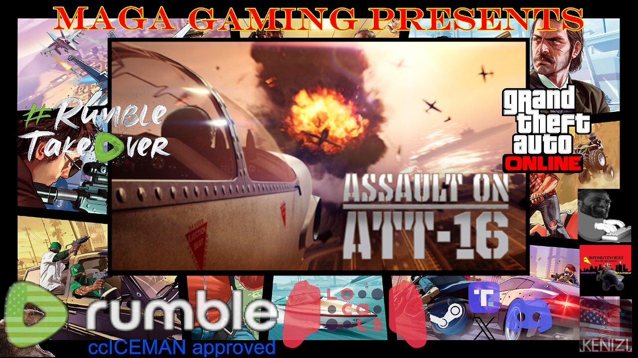 GTAO - Assault on ATT-16 Week: Saturday w/MotorCityChief, GamingChad