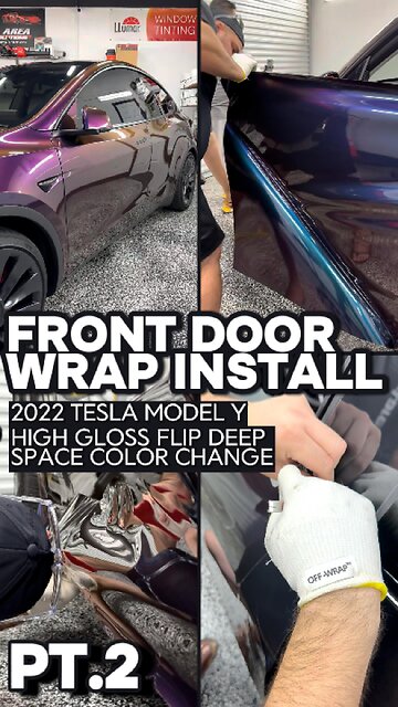 PT 2 of 13 | Front Door Wrap Install